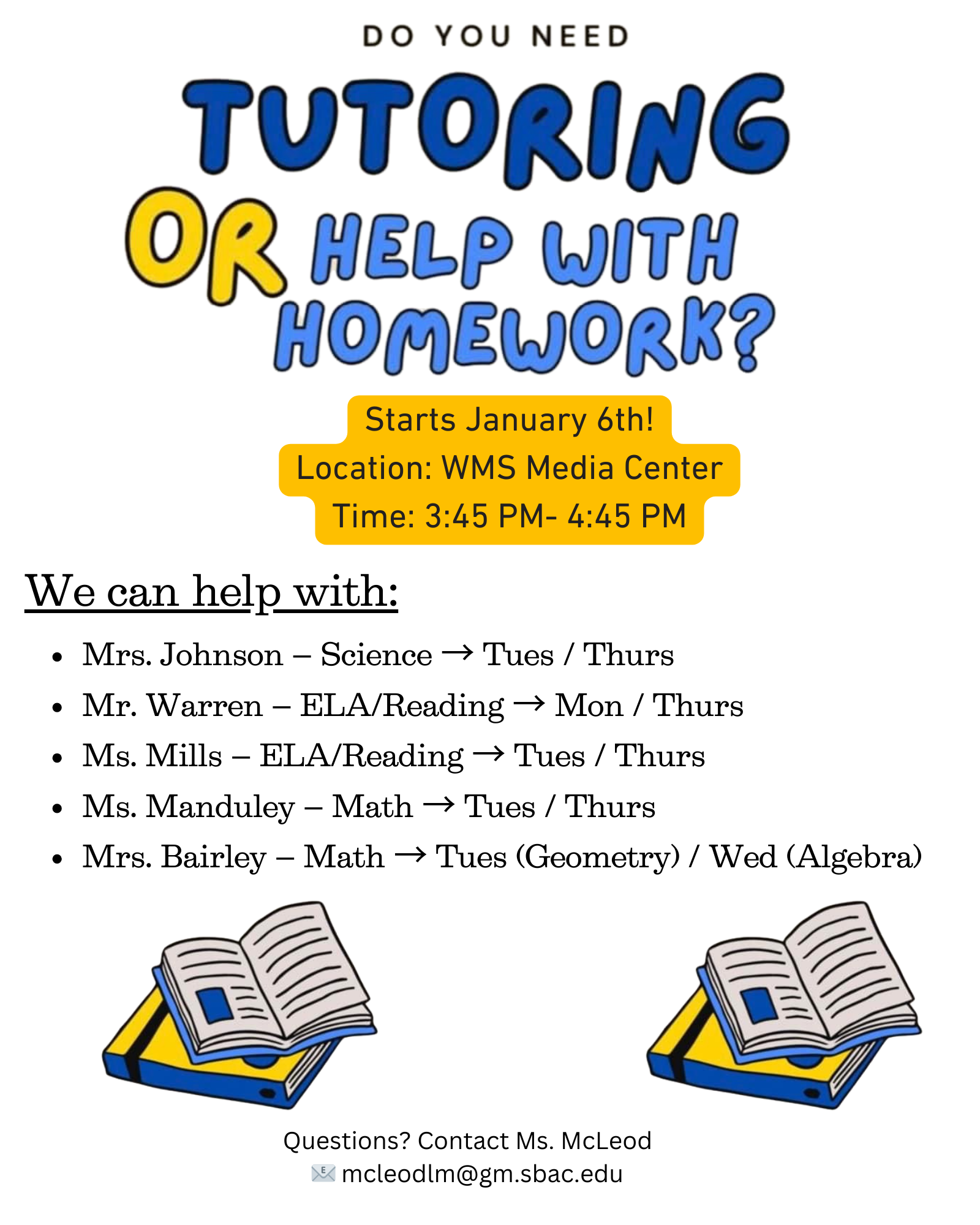 Tutoring Flyer